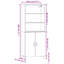 Meleya 69.5cm Sideboard-1153201623