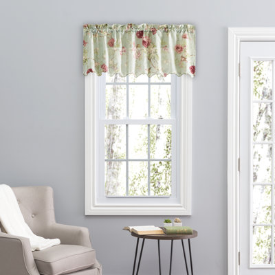Alita Floral Pointed Window Valance