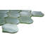 Splash™ 10" x 10" Glass Arabesque Mosaic Tile-385745453