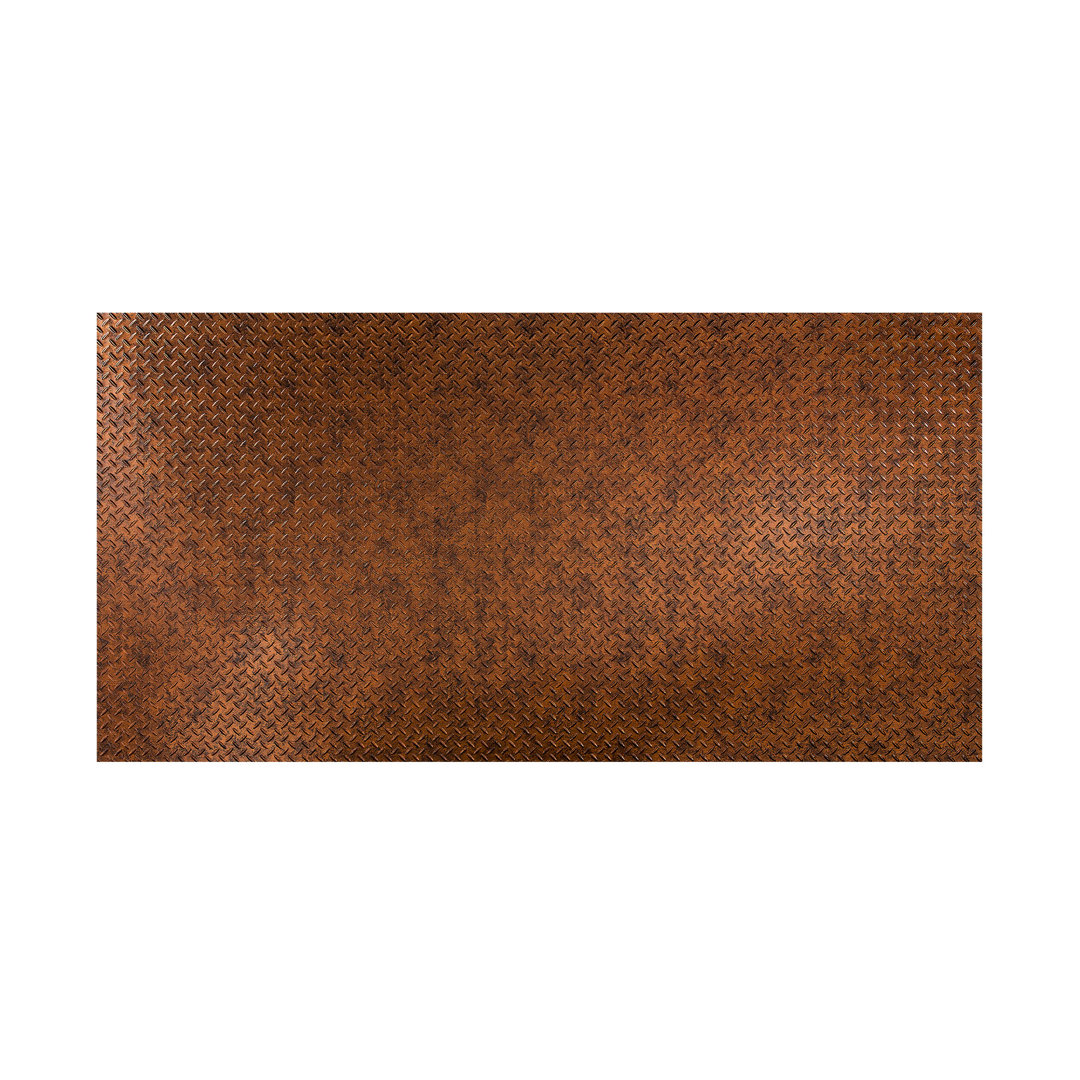 FASÄDE Diamond Plate Decorative Vinyl 4'X8' Wall Panel Fasade 