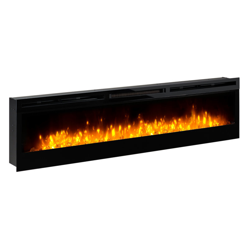 Dimplex Prism Optiflame Media Wall Fire, Built-In or Wall Mount, 3 Sizes, 49.4cm H x 188.3cm W x 18.7cm D