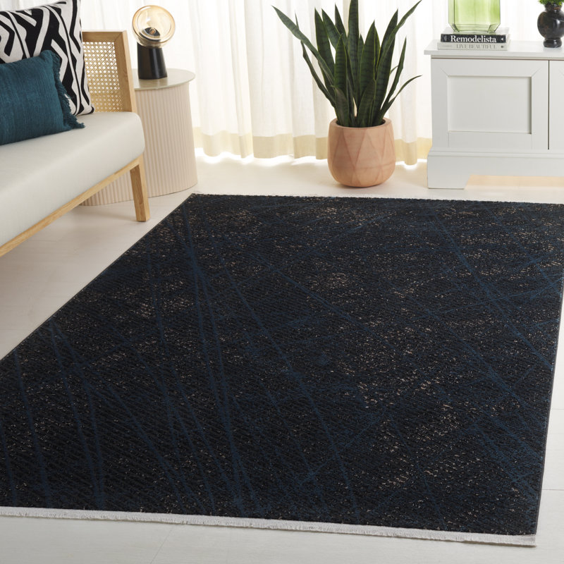 Mila 236 Performance Abstract Rug, Rectangle 5'3" x 7'6"