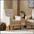 Mid-Century Modern Recliner With Comfortable Cushions And Durable Birch Legs For Ultimate Relaxation-1844017477