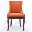 Chaise d'appoint en bois massif-2114431452