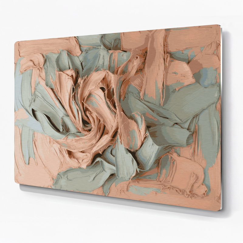 Neo Expressionism 87 Gray Metal Wall Art