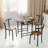 Kokoruda 2 - Person Four Leg Dining Set-382551276