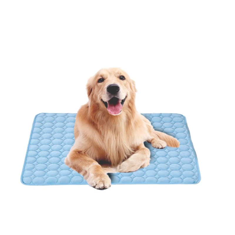 Tapis de refroidissement pour animaux de compagnie, Bleu, H 1 po x l 19 po x P 15 po