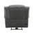 Cappella 41" Modern & Contemporary Textured Microfiber Power Reclining Chair with Nailhead Trim, Pocket Coil Seating,-695321313