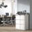 41"H 3 Drawer Metal Vertical Filing Storage Cabinets for Home Office A4/Letter/Legal Size Files-656398688