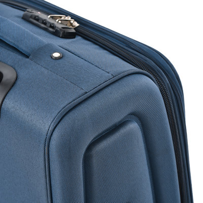 Softside Luggage Expandable 3 Piece Set Suitcase Upright Spinner Softshell Lightweight Luggage Travel Set-22/26/30 Inches