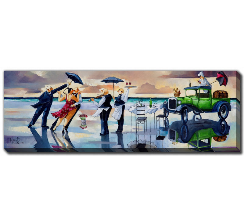 Date Night 5, 20" H x 60" W
