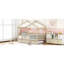 Lit en bois avec couchette-545354614