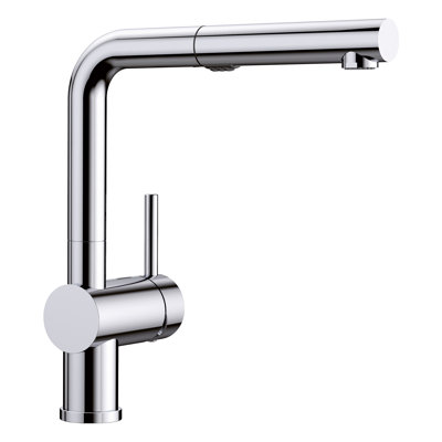 Linus Low Arc Pull-Out Dual-Spray Kitchen Faucet