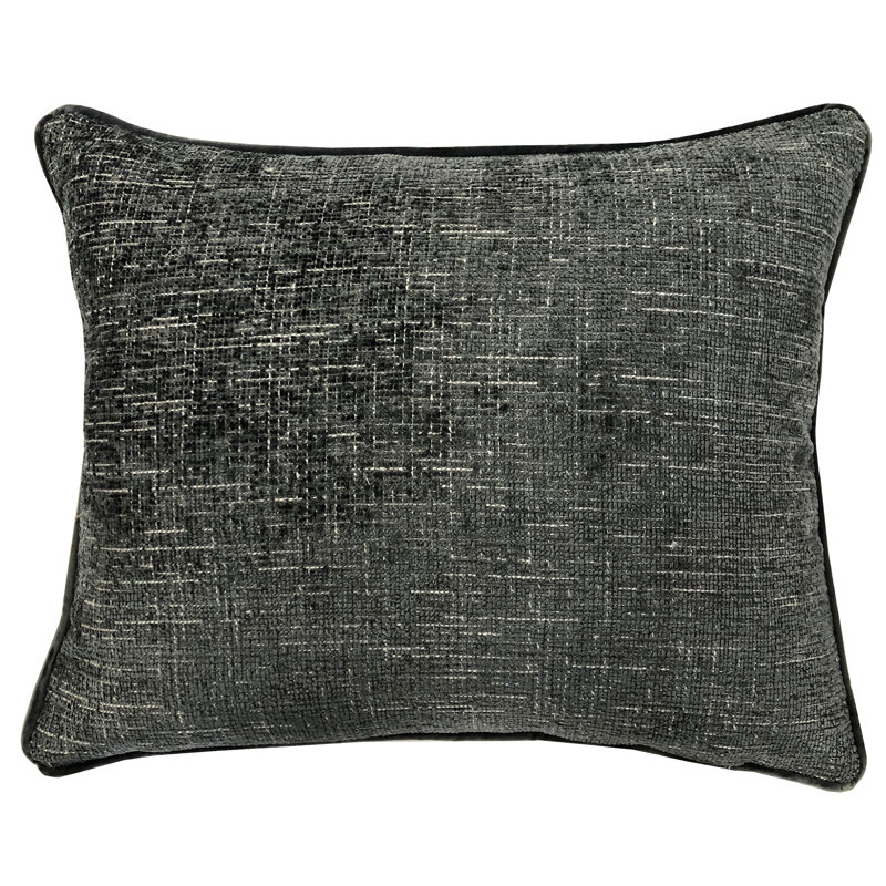 Joelle Rectangular Pillow Cover & Insert, Gray
