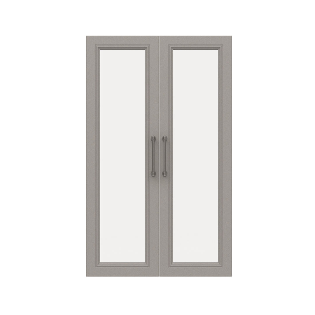 Modular Storage Glass Door Pair Kit ClosetMaid 