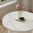 Nordic 39.4 Inch Round Dining Table with 3 Legs for Small Spaces