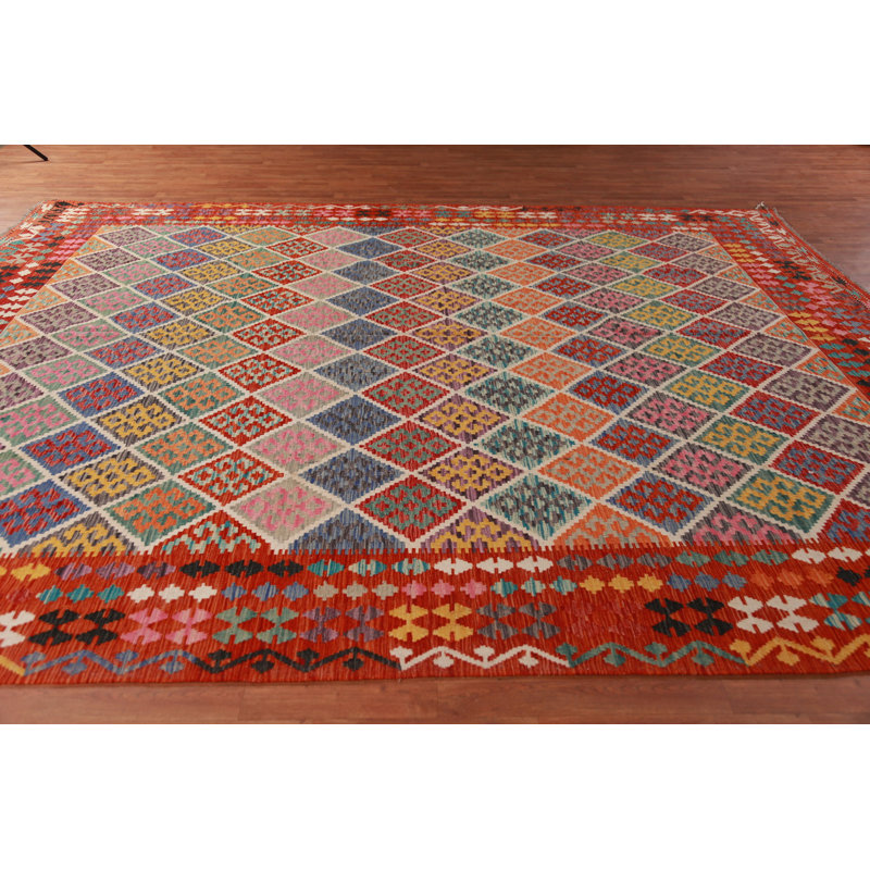 Tapis oriental Kilim en laine All-Over