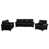 Similicuir noir est en rupture de stock