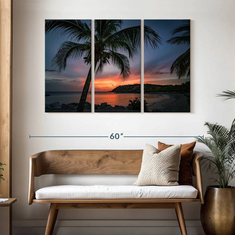 Blue Bay Gillard, 32" H x 50" W