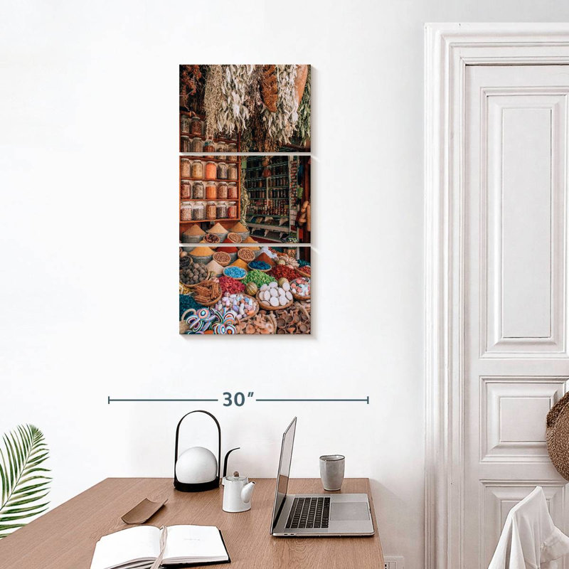 Boutique d'épices, H 32 po x l 15 po