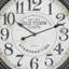 Très grande horloge murale en bois Mogul