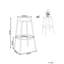 Ricards Upholstered Counter Stool with Metal Frame-43293231