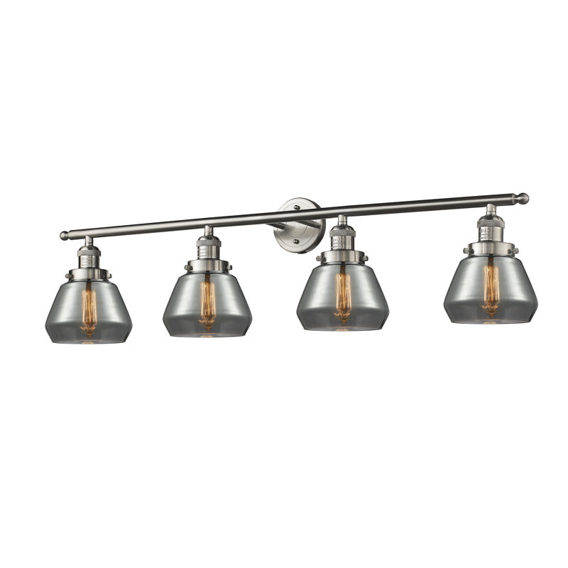 Reyhani 4 - Light Dimmable Vanity Light, Brushed Satin Nickel