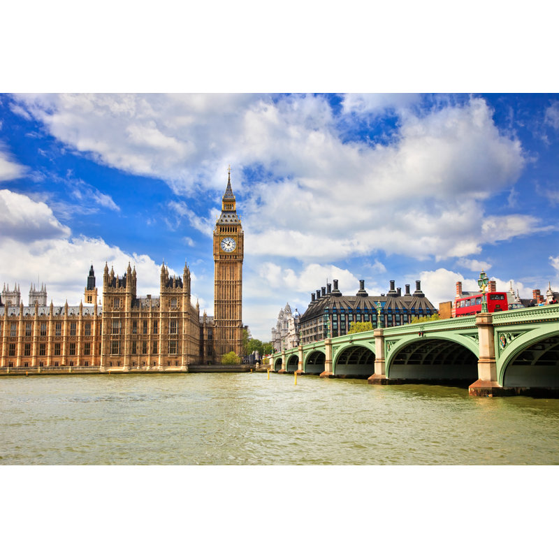 Rosehill London - Wrapped Canvas Print, 30cm H x 46cm W x 3.8cm D