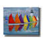 Breakwater Bay 'Rainbow Fleet' by Paul Brent, Canvas Wall Art, 34"x26"-1503959712