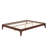 Solid Dry Bamboo Wood Platform Bed-1532626555