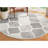 Leick Home Laurus Quatrefoil Indoor Outdoor Area Rug Round-831201770
