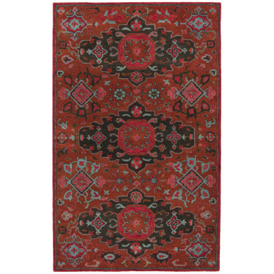 Carlsen Hand Tufted Wool Oriental Rug