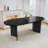 Nina 79" Solid Oak Oval Dining Table-421979554