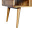 Console polyvalente en bois courbé avec pieds robustes-681921550
