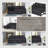 McCoole Fabric Reversible Sleeper Sectional Sofa with Storage Chaise-90692547