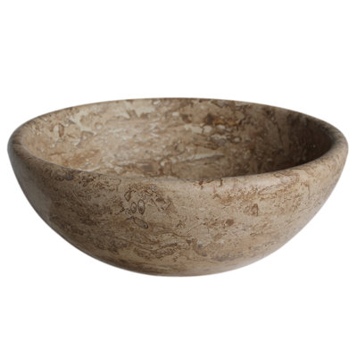 Classic Round Stone Vessel Bathroom Sink