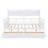 Daybed, Wood Slat Support, With Bedside Shelves And Two Drawers-2100574962-2100574960