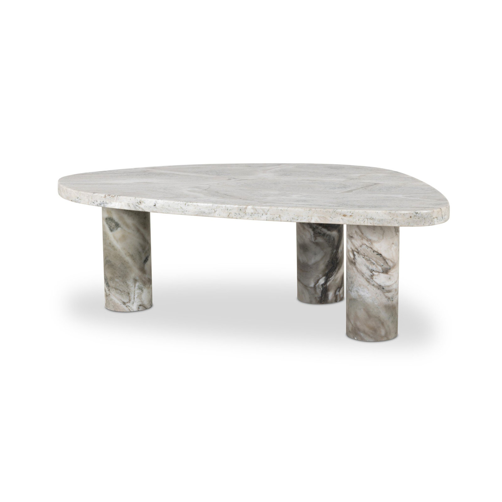 Moraga Single Coffee Table, 15" H x 25.5" L x 36" W, Sage Onyx