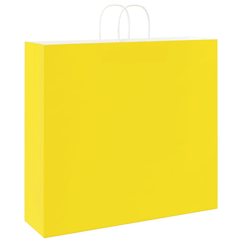 Anesha Gift Wrap Storage, 49cm H x 54cm W x 15cm D, Yellow