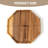 Millwood Pines Comana Walnut Tray-1555880117