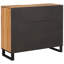 Solid Wood Rectangle Accent Cabinet
