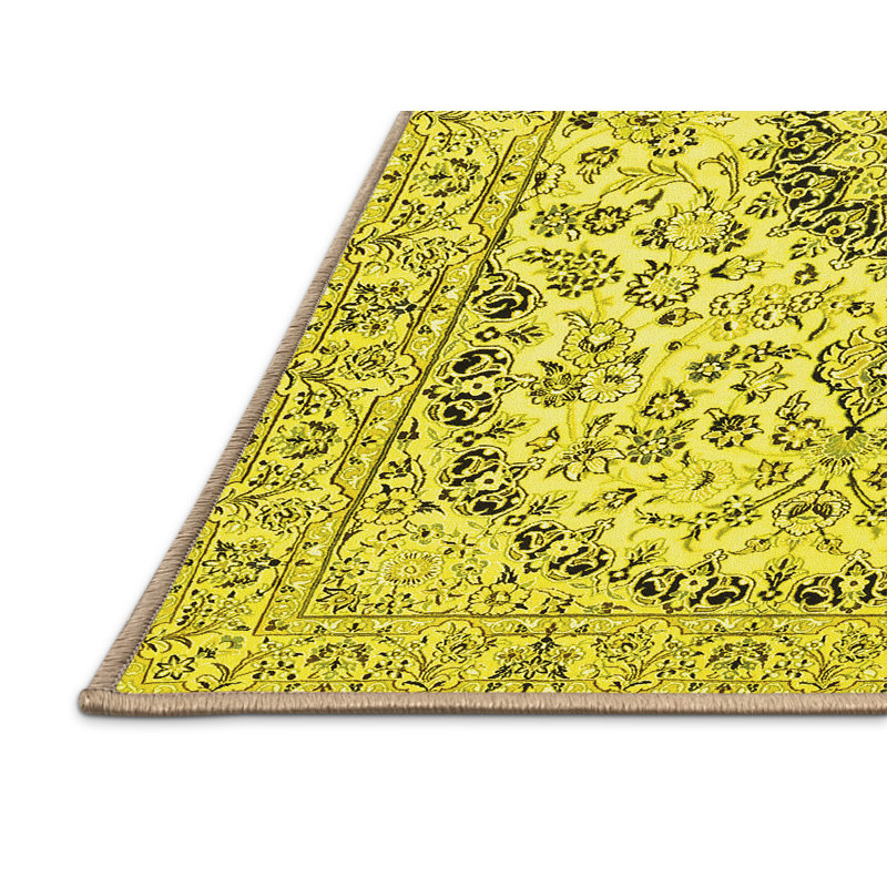 Mecke Washable Oriental Indoor Rug, Rectangle 2' x 3'