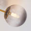 Plafonnier encastré globe en verre Smoke-1833399004