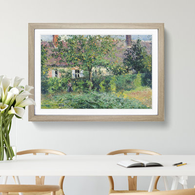 The Peasant House by Camille Pissarro - Picture Frame Painting