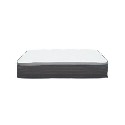 Plush 12-Inch California King Hybrid Mattress in a Box with Gel-Infused Foam