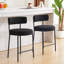 Tabouret 34,25 "H 34,25" avec dossier courbé-2016141506