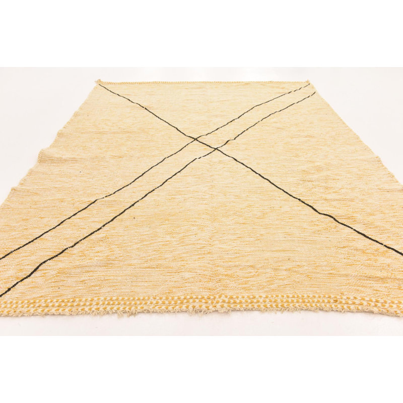 Tapis jaune Julian