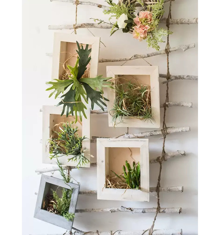 Rustic Botanical Wall Frame, Style [D]