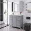 Meuble-lavabo sur pied 36 po avec comptoir en céramique-940194615-940194612