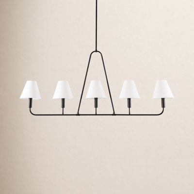 Iron 5-Light Chandelier